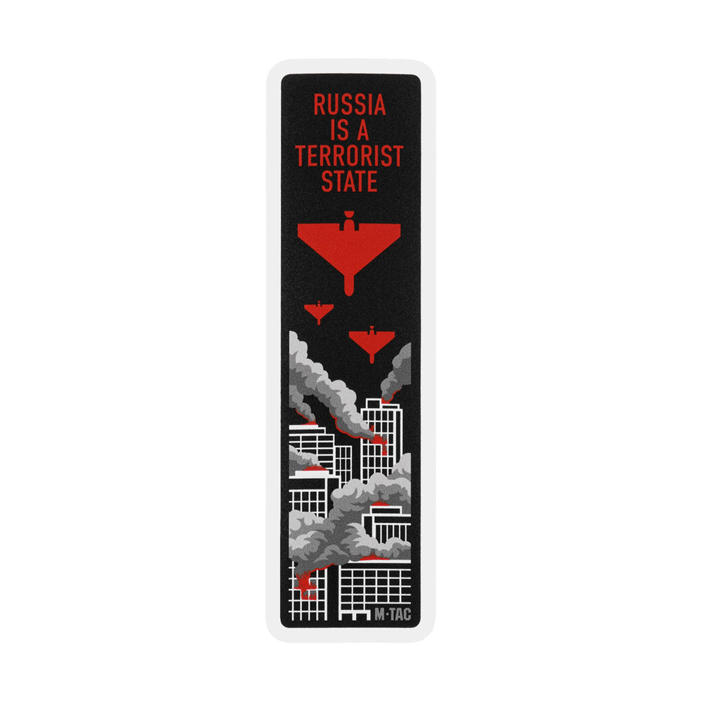 M-Tac Sticker Russia Is a Terrorist State