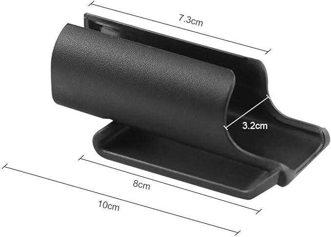Engineered Plastic Clip-on Holster for E9RG4, M5Gen3 and other Torches with 1" Diameter