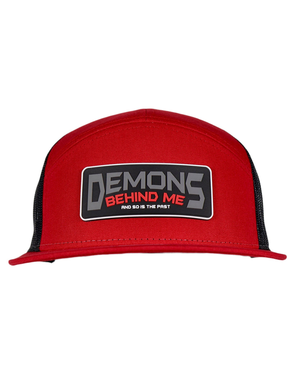 LIMITED EDITION! Red Richardson 7 Panel PVC Patch Cap