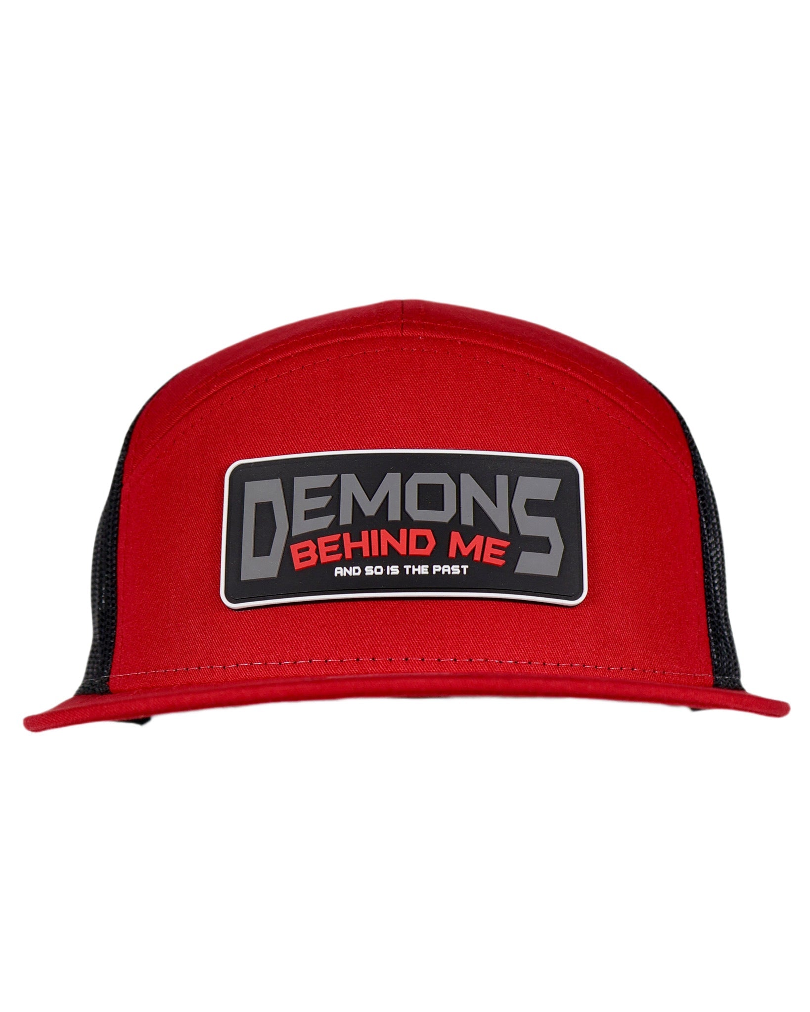 LIMITED EDITION! Red Richardson 7 Panel PVC Patch Cap