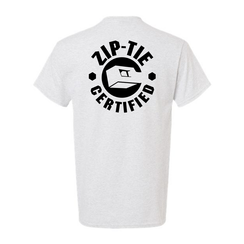 Zip Tie - Safety Yellow T-Shirt