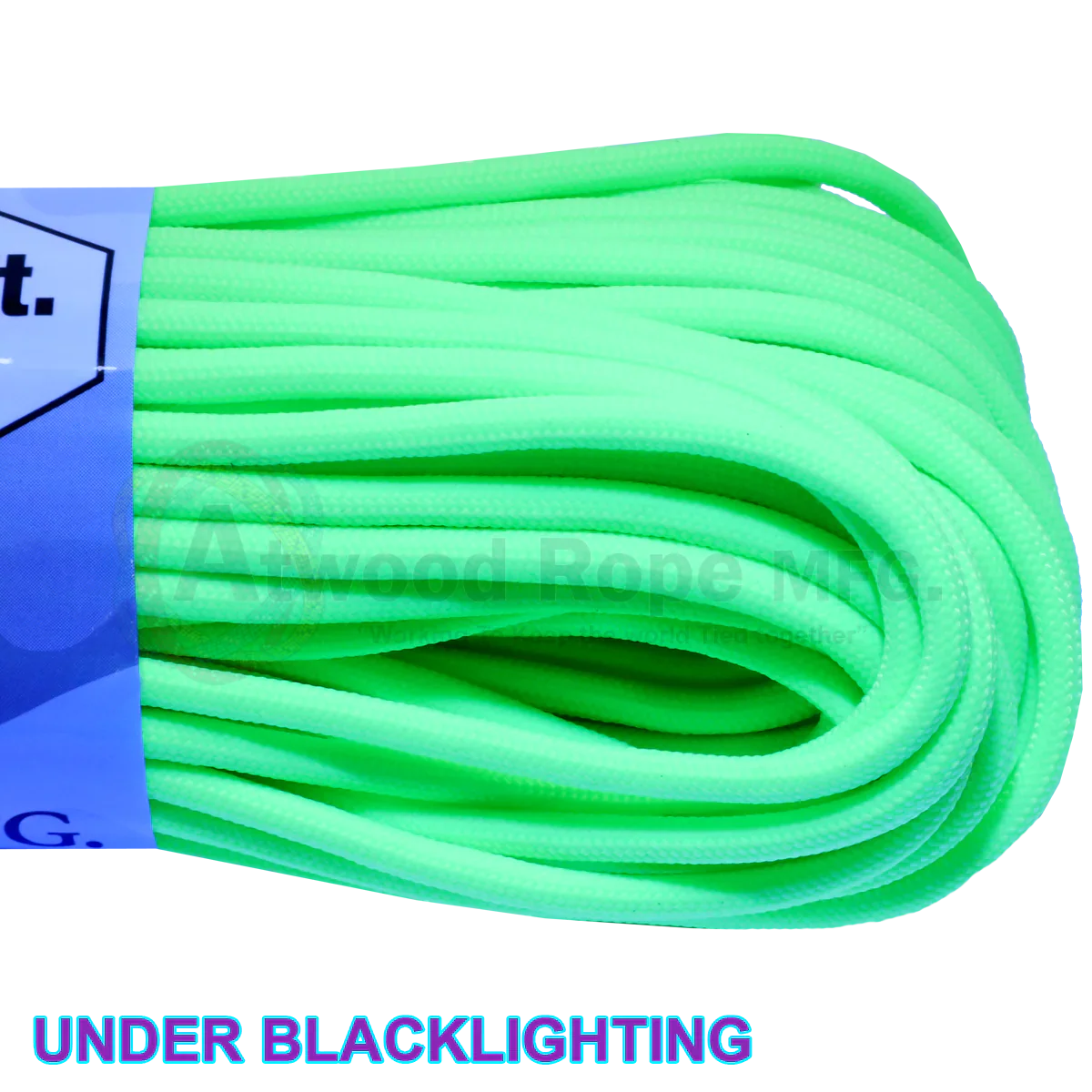 Neon Green - 100ft - 550 Paracord