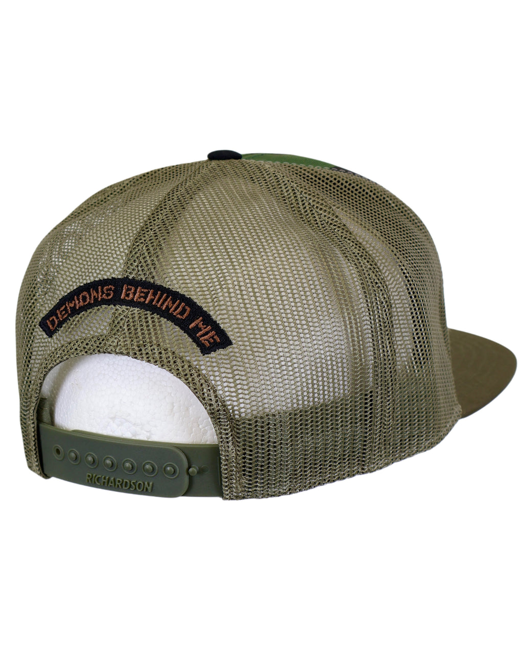 LIMITED EDITION Richardson 7 Panel Adjustable Cap - Two Tone Skull