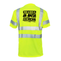 Amish Electrician - Reflective Safety T-Shirt