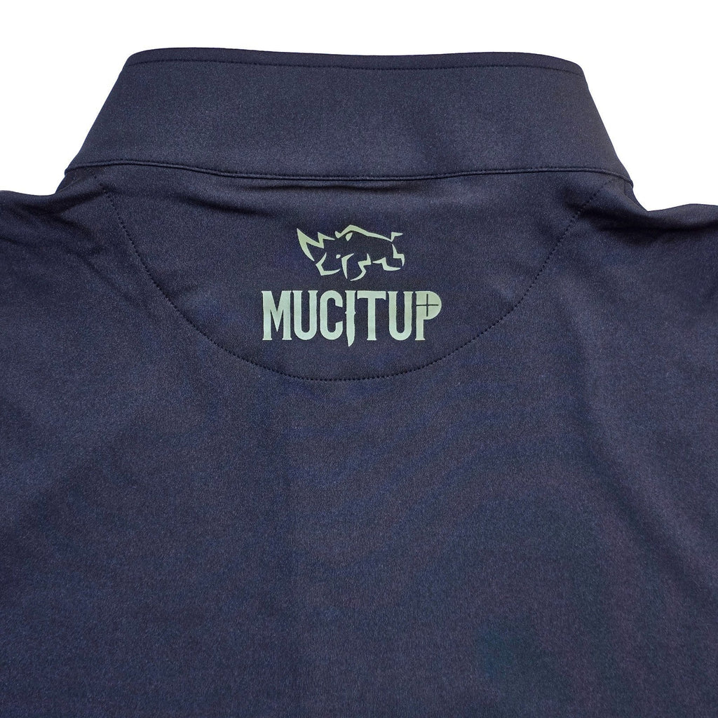 MUCITUP MUCTAC 1/4 Zip Pullover Performance Tactical Quarter Zip Black