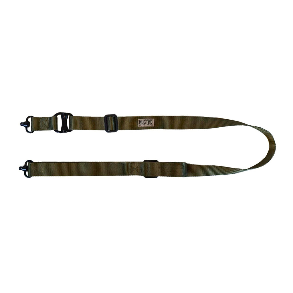 MUCTAC Elite Convertible 2 to 1 Point Rifle Sling QD Swivels 1000D Nylon