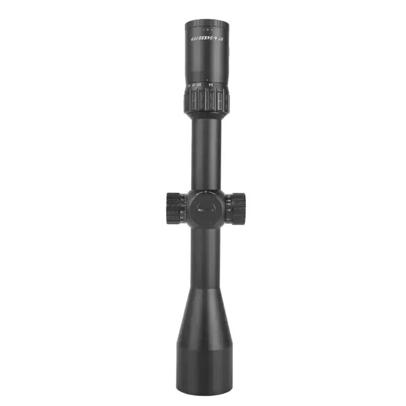 T-Eagle ST 6-24X50 FFP Waterproof Shockproof Scope 30mm Tube w/ Illumination