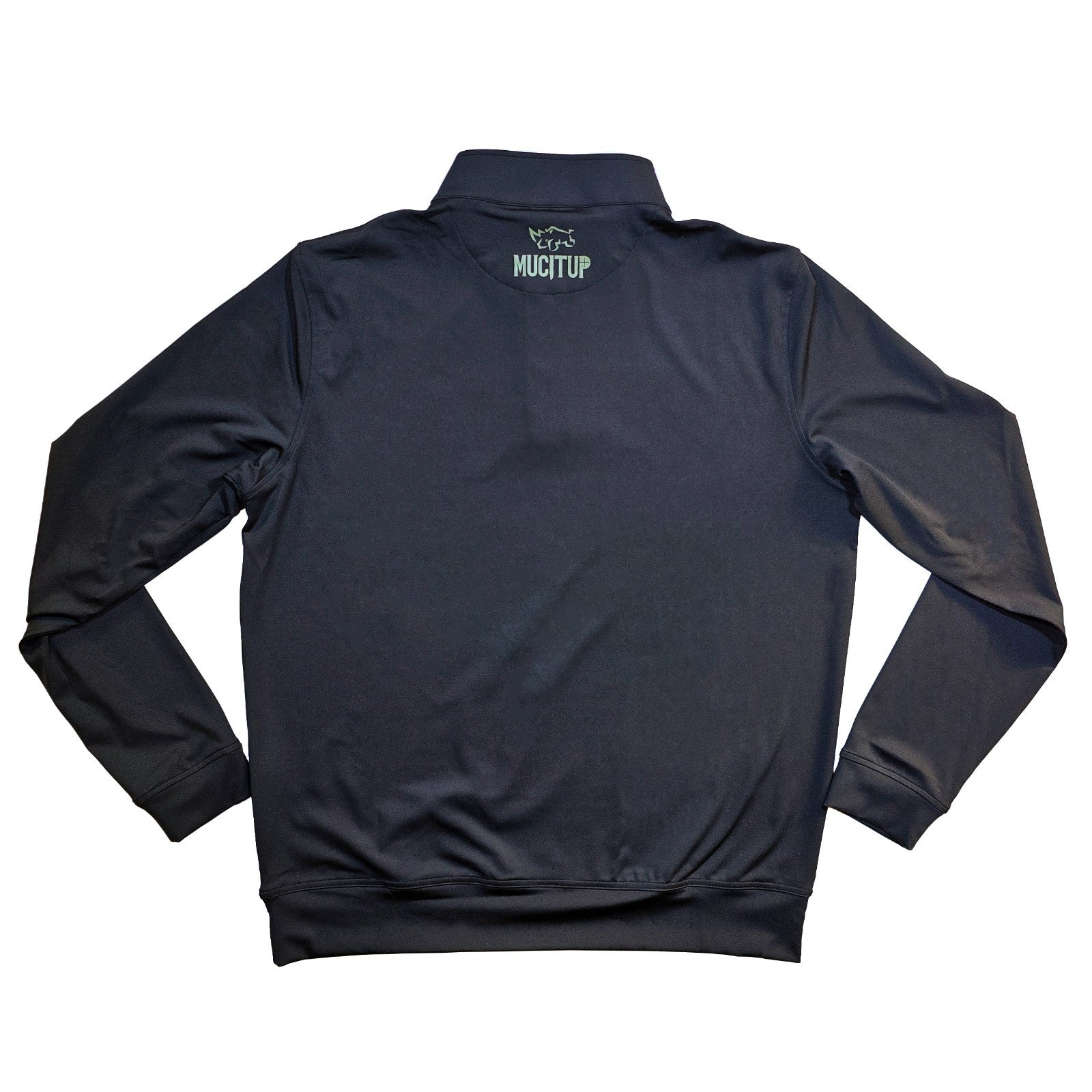 MUCITUP MUCTAC 1/4 Zip Pullover Performance Tactical Quarter Zip Black