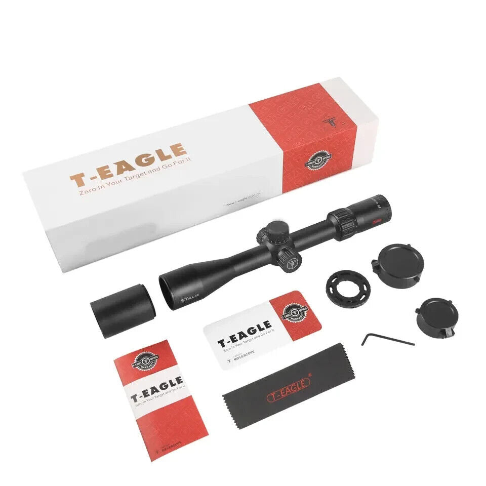 T-Eagle ST 4-16x44 FFP Waterproof Shockproof Scope 30mm Tube w/ Illumination
