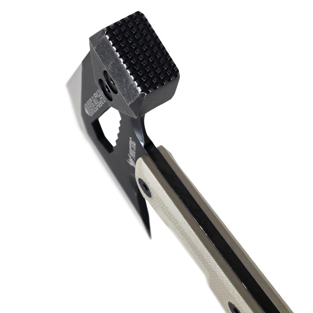 MUCITUP MUCTAC Breach Bushcraft Axe Pry Tool w/ Kydex Sheath