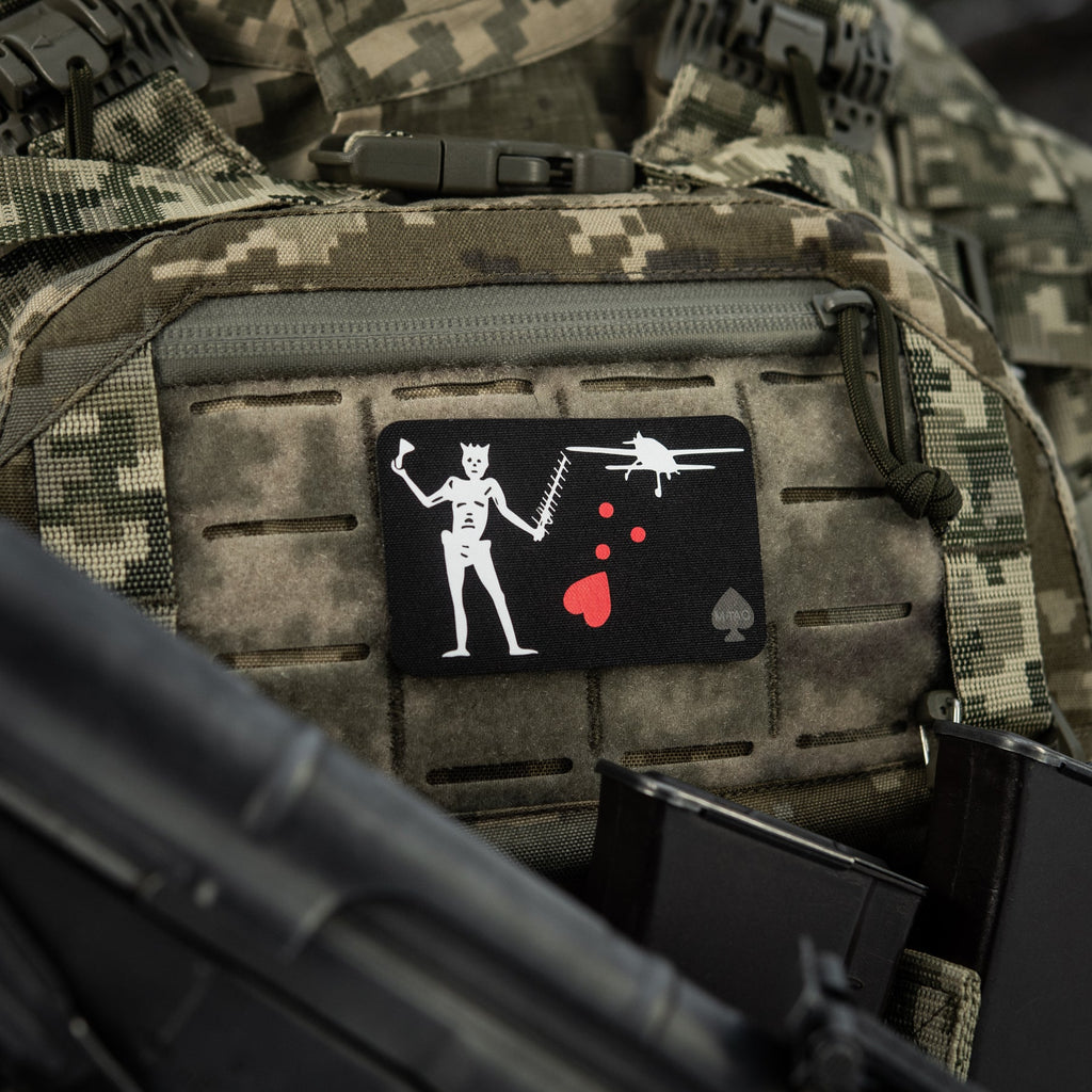 M-Tac Patch Flag Black Beard