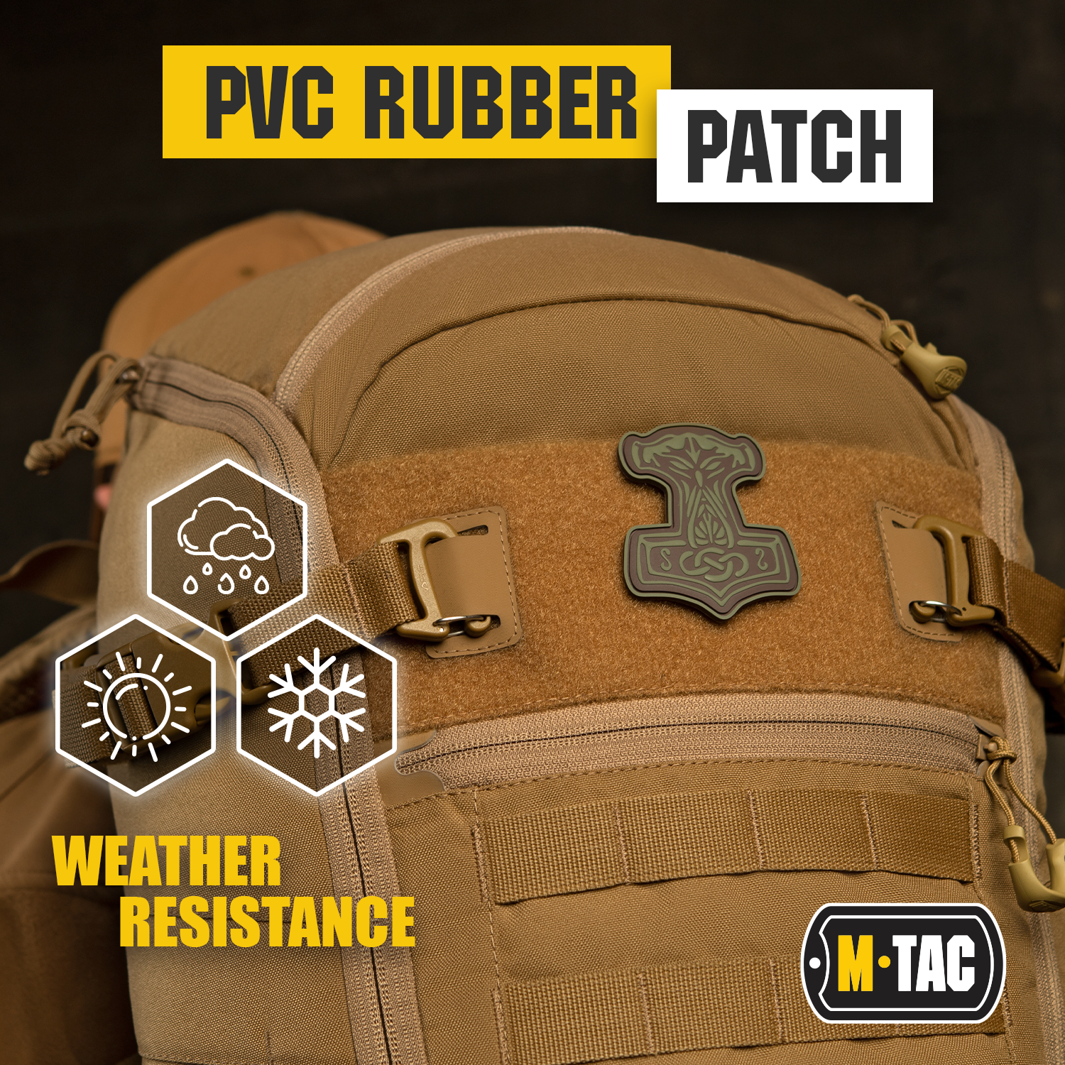 M-Tac patch Mjolnir PVC