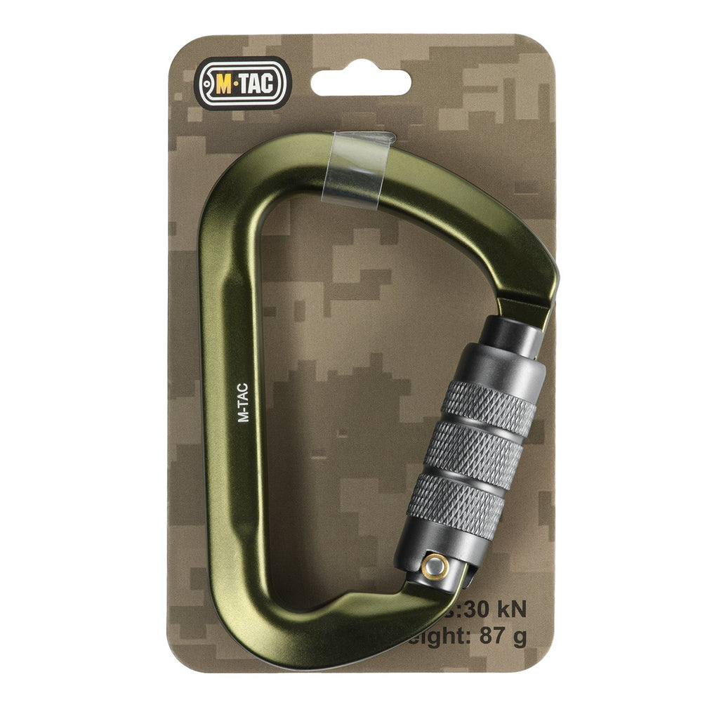 M-Tac Carabiner with Bayonet Lock Keylock 4"