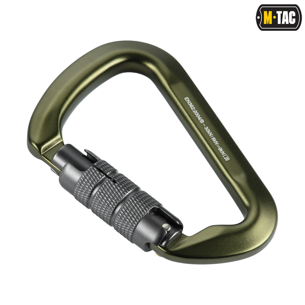 M-Tac Carabiner with Bayonet Lock Keylock 4"