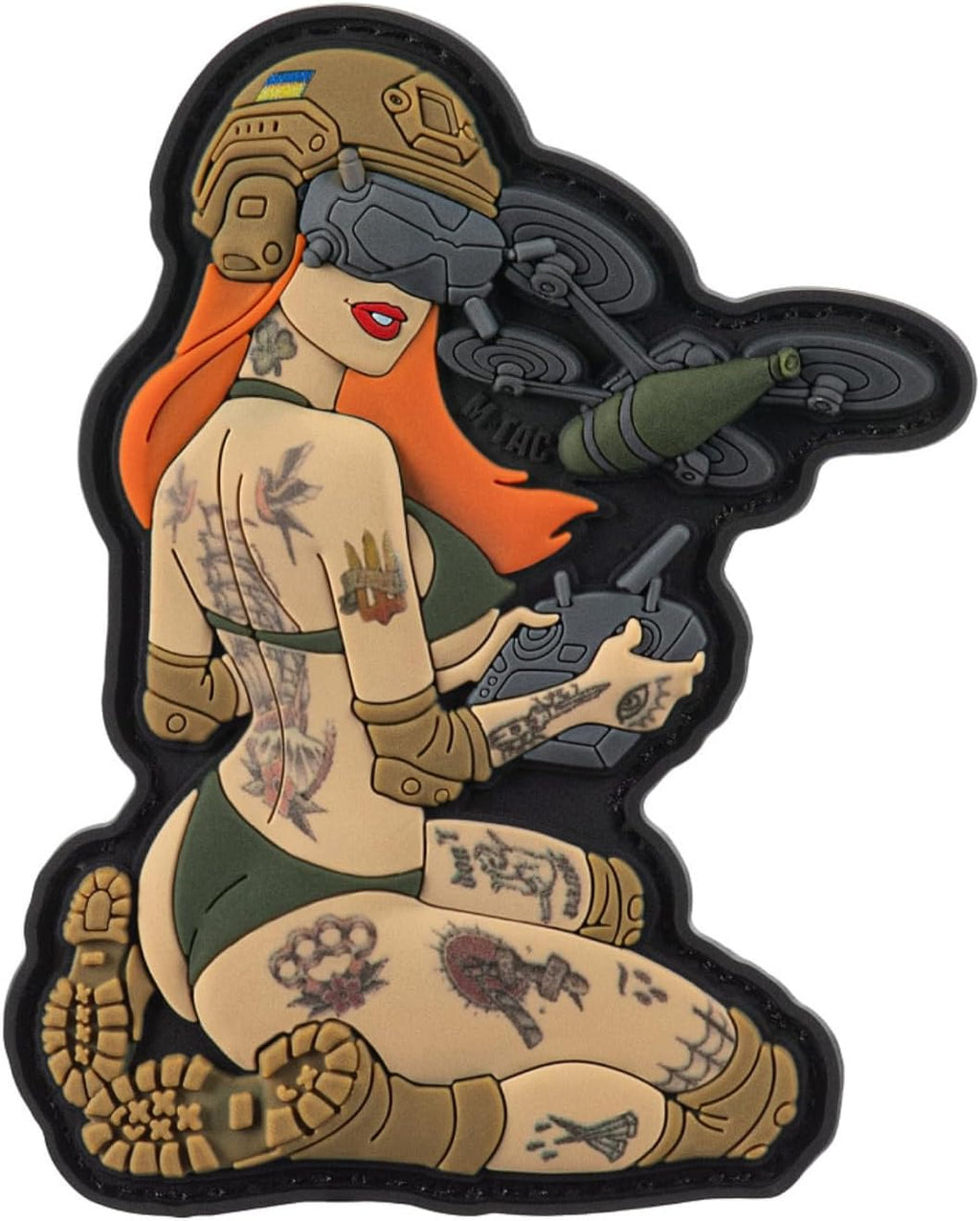 M-Tac Morale Patch Tactical Girl