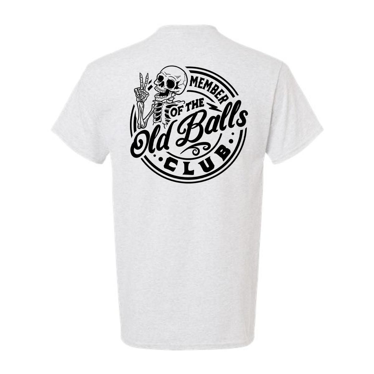 Old Balls Club - Safety Yellow Hi-Vis T-Shirt