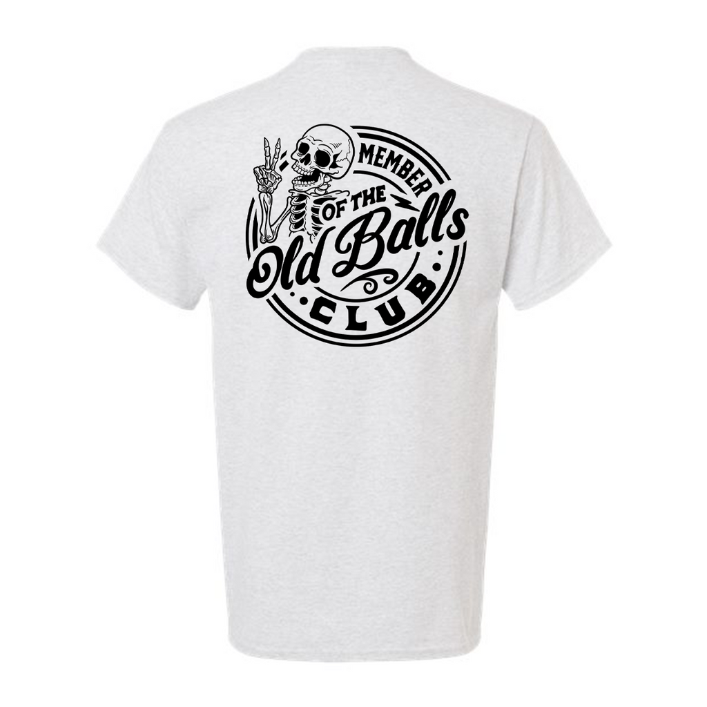 Old Balls Club - Safety Yellow Hi-Vis T-Shirt