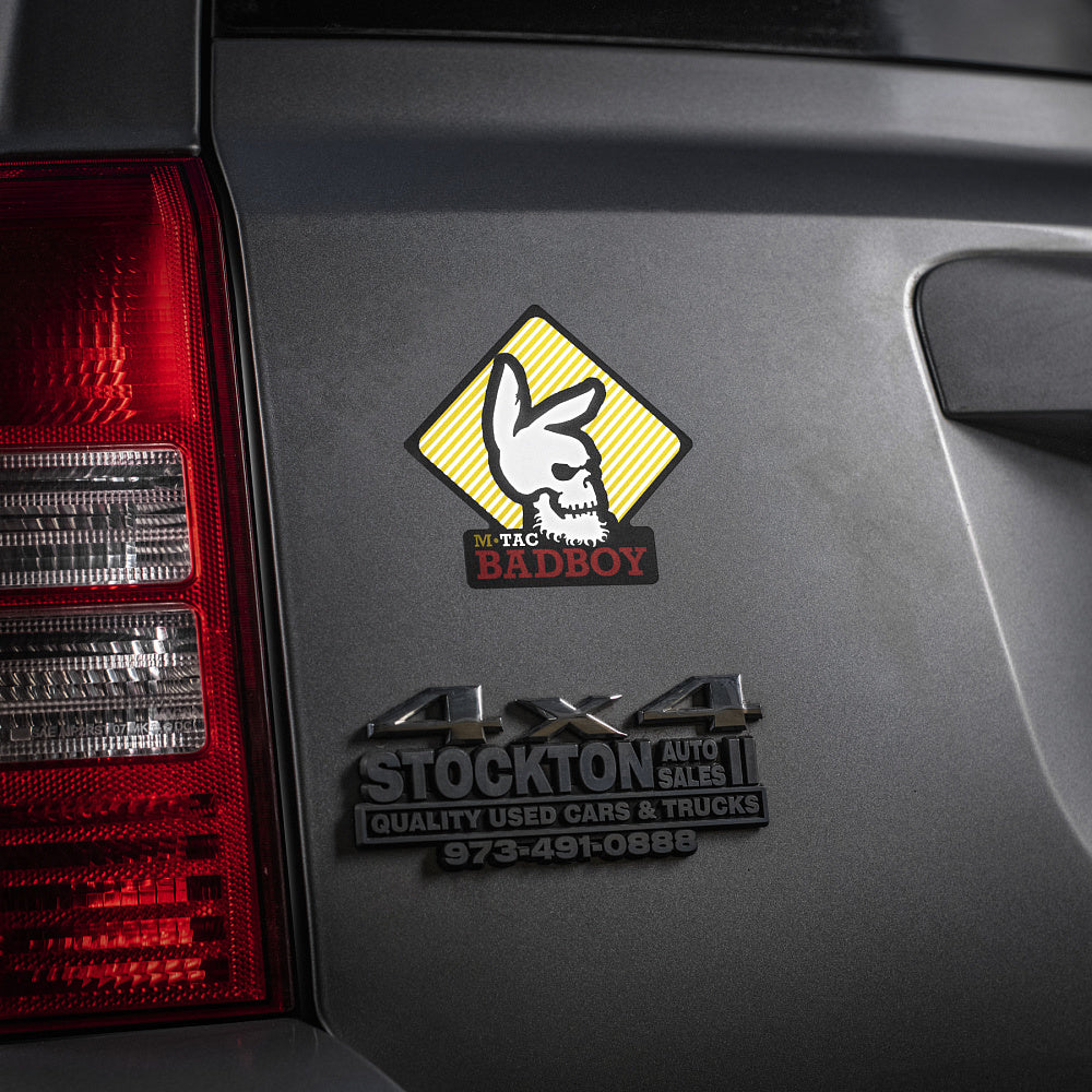 M-Tac Bad Boy Reflective Sticker Black