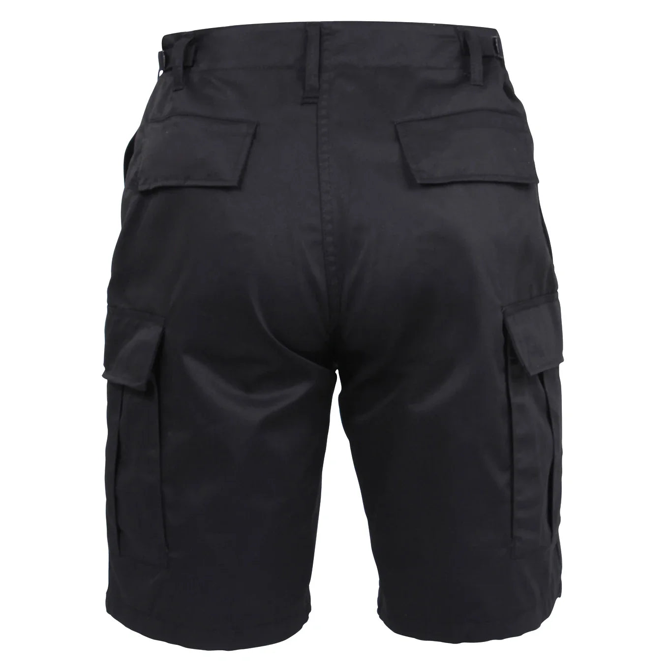 BDU Shorts - Black - Polyester/Cotton