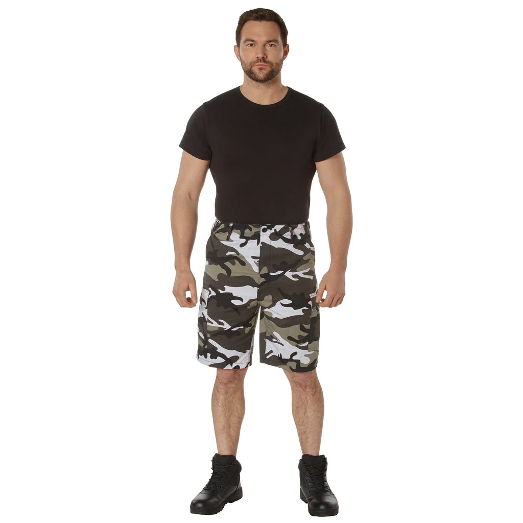BDU Shorts - Urban Camo - Poly/Cotton