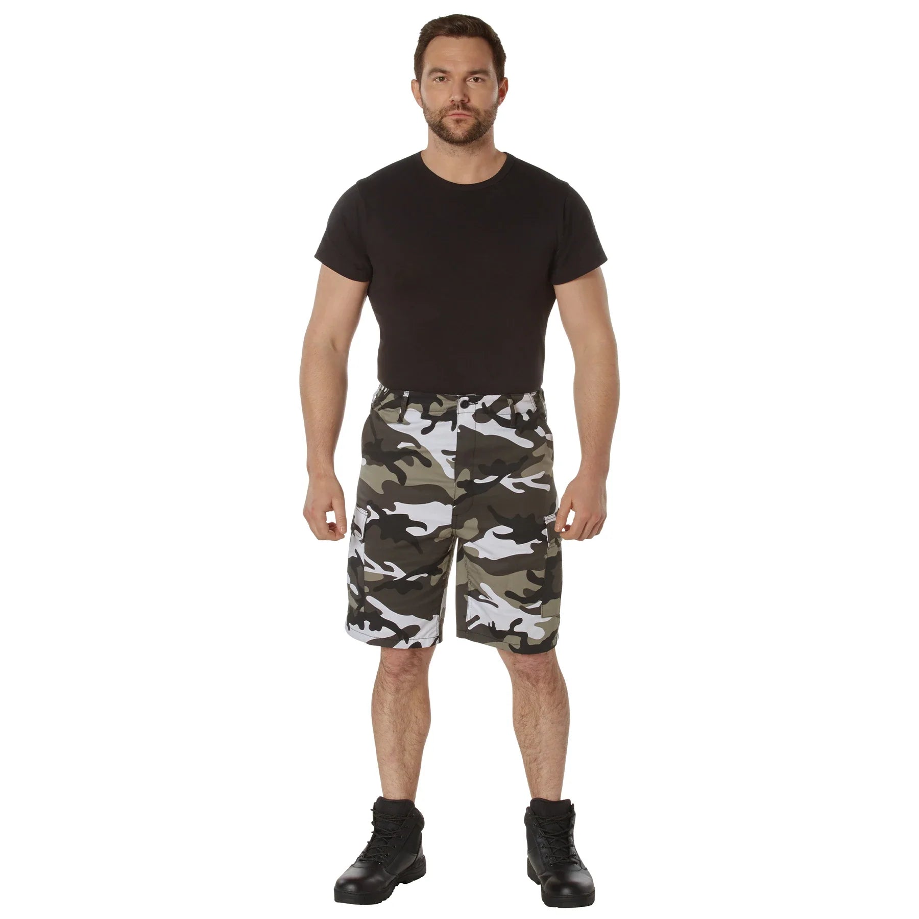 BDU Shorts - Urban Camo - Poly/Cotton