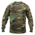 Woodland Camo Long Sleeve T-Shirt