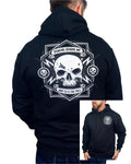 Closeout -Electric Head Unisex Black Hoodie