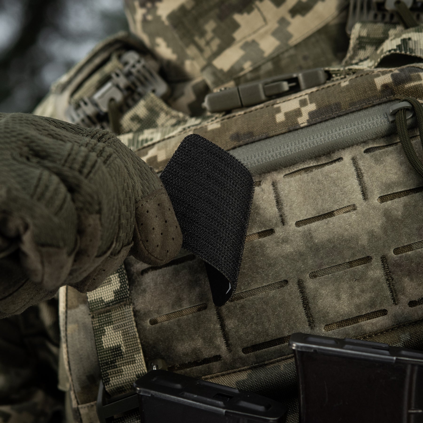 M-Tac Patch Flag Black Beard