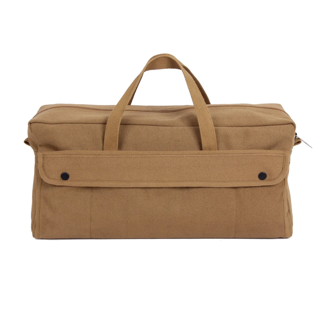 Canvas Jumbo Mechanic Tool Bag – Heavyweight Canvas Tool Organizer