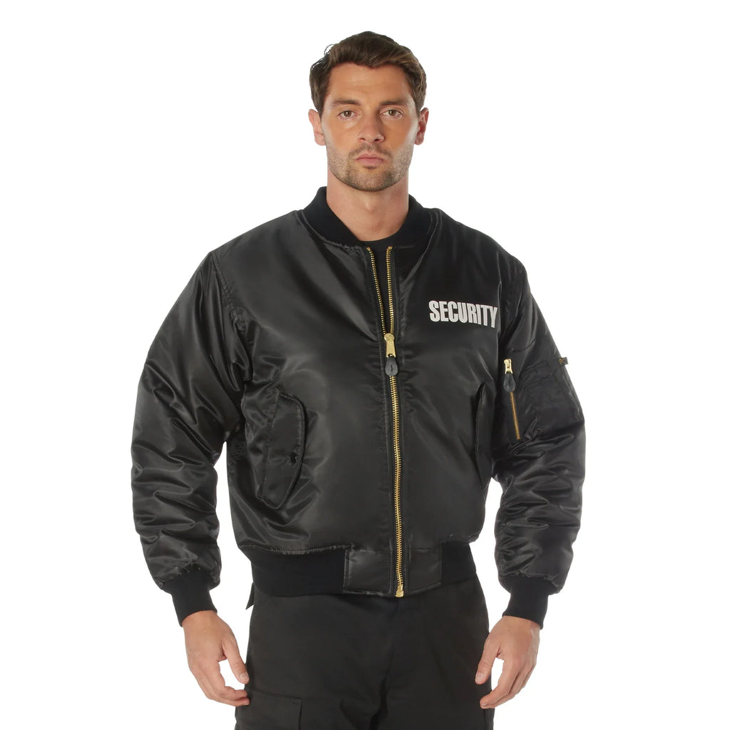 Rothco | MA-1 Flight Jacket With Security Print