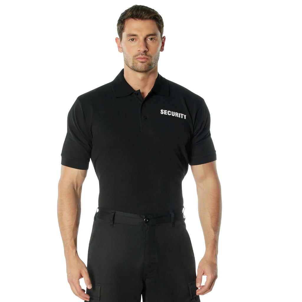 Rothco | Security Polo Shirt - 100% Cotton