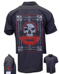 The "Gambler" Embroidered Industrial Shop Shirt