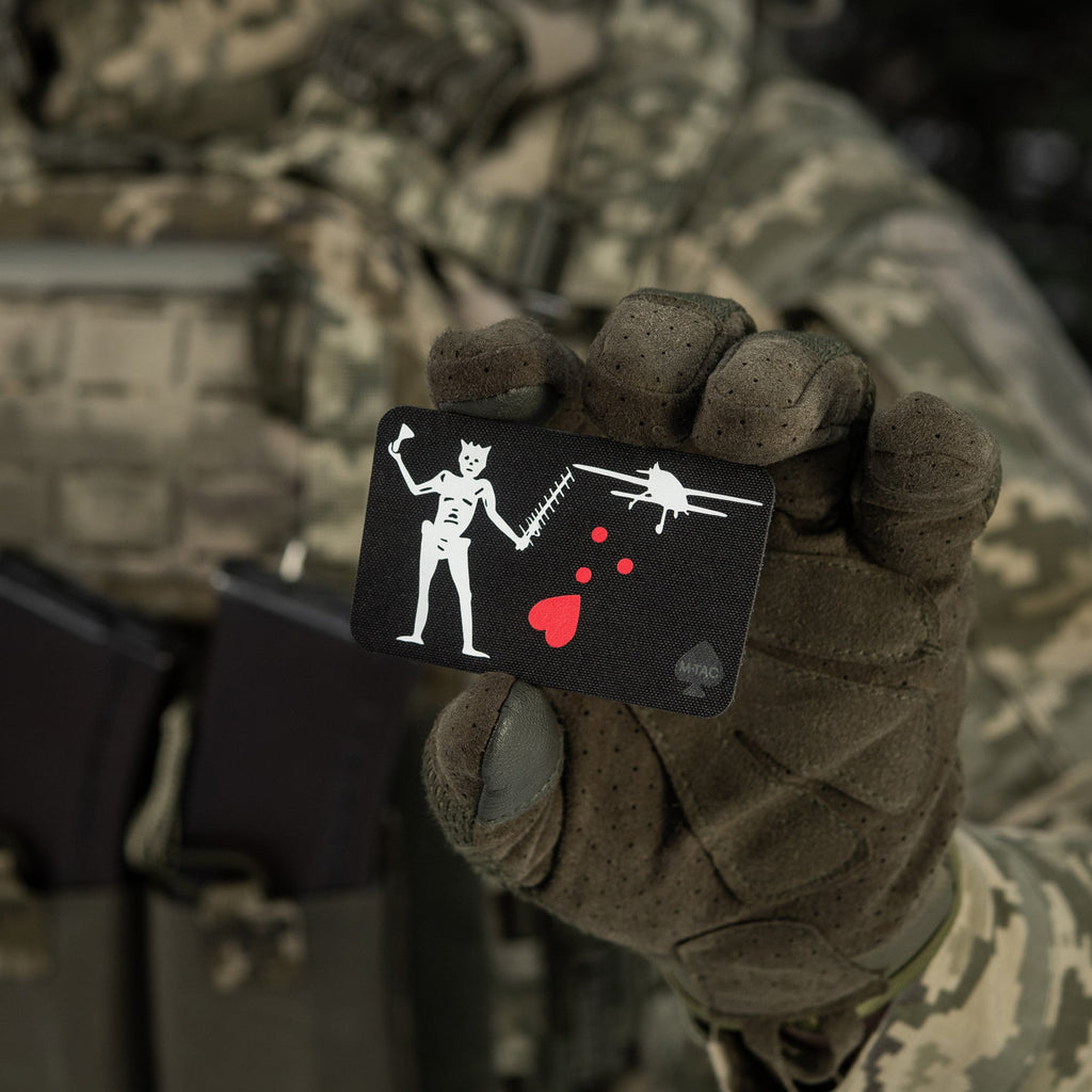 M-Tac Patch Flag Black Beard