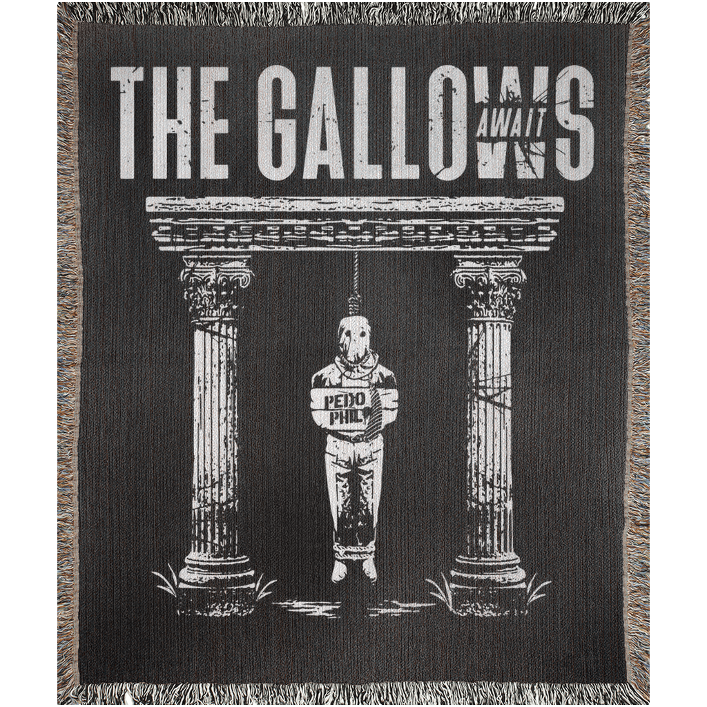 The Gallows Woven Blanket
