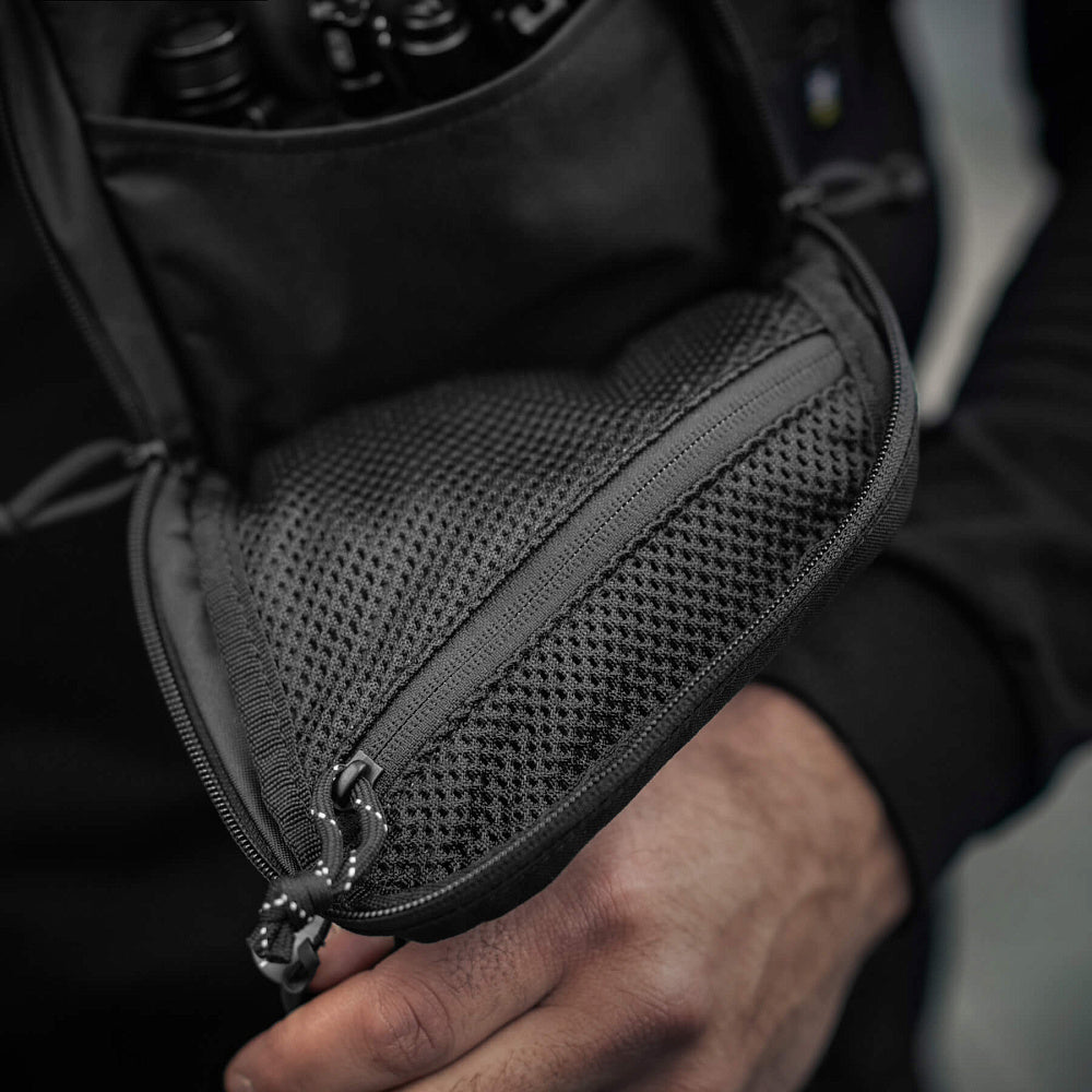 M-Tac Sling Pistol Bag Hex with Loop Panel