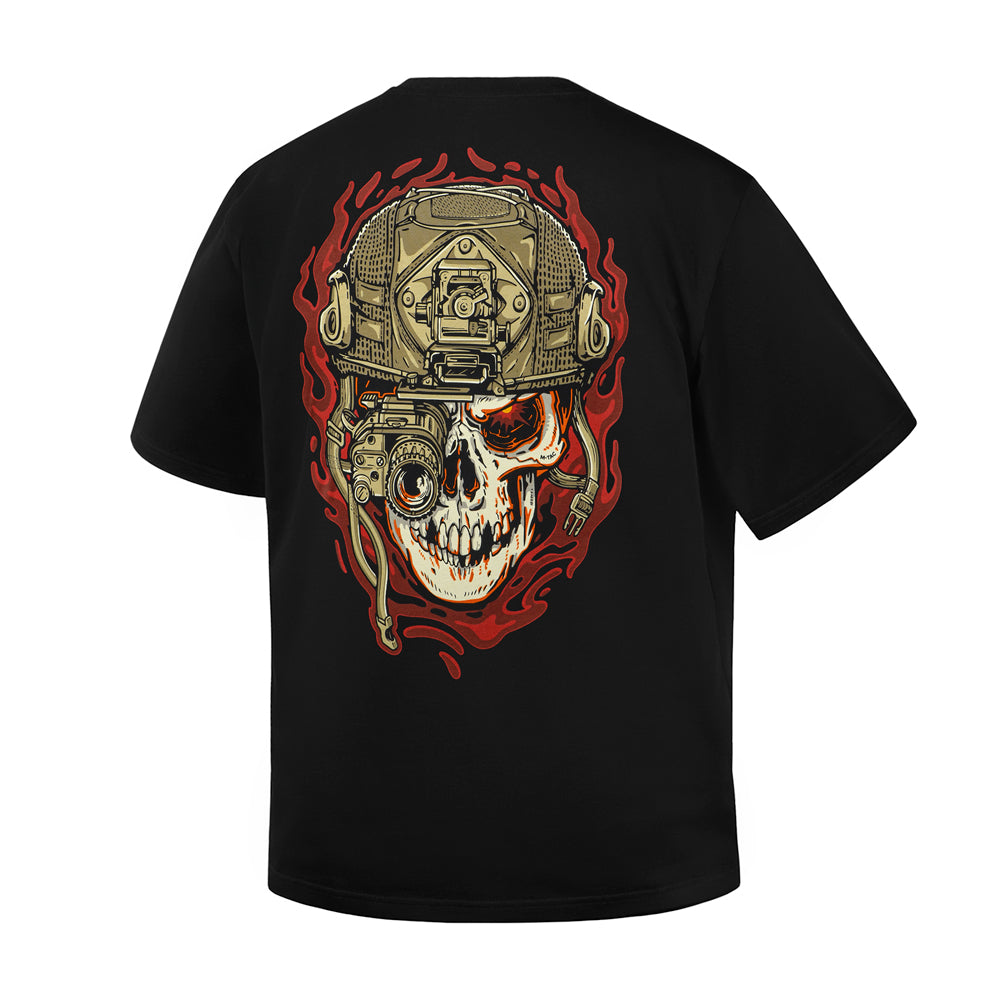 M-Tac Oversize T-Shirt Worn to the Bone