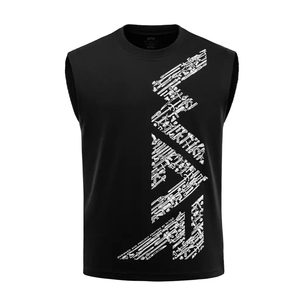 M-Tac Sleeveless T-Shirt WAR Cotton Hard
