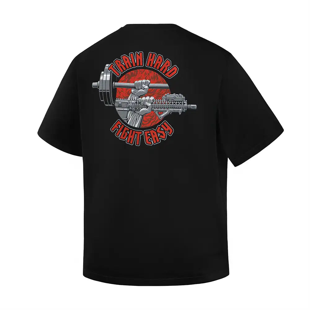M-Tac T-Shirt Train Hard Cotton Hard Oversize