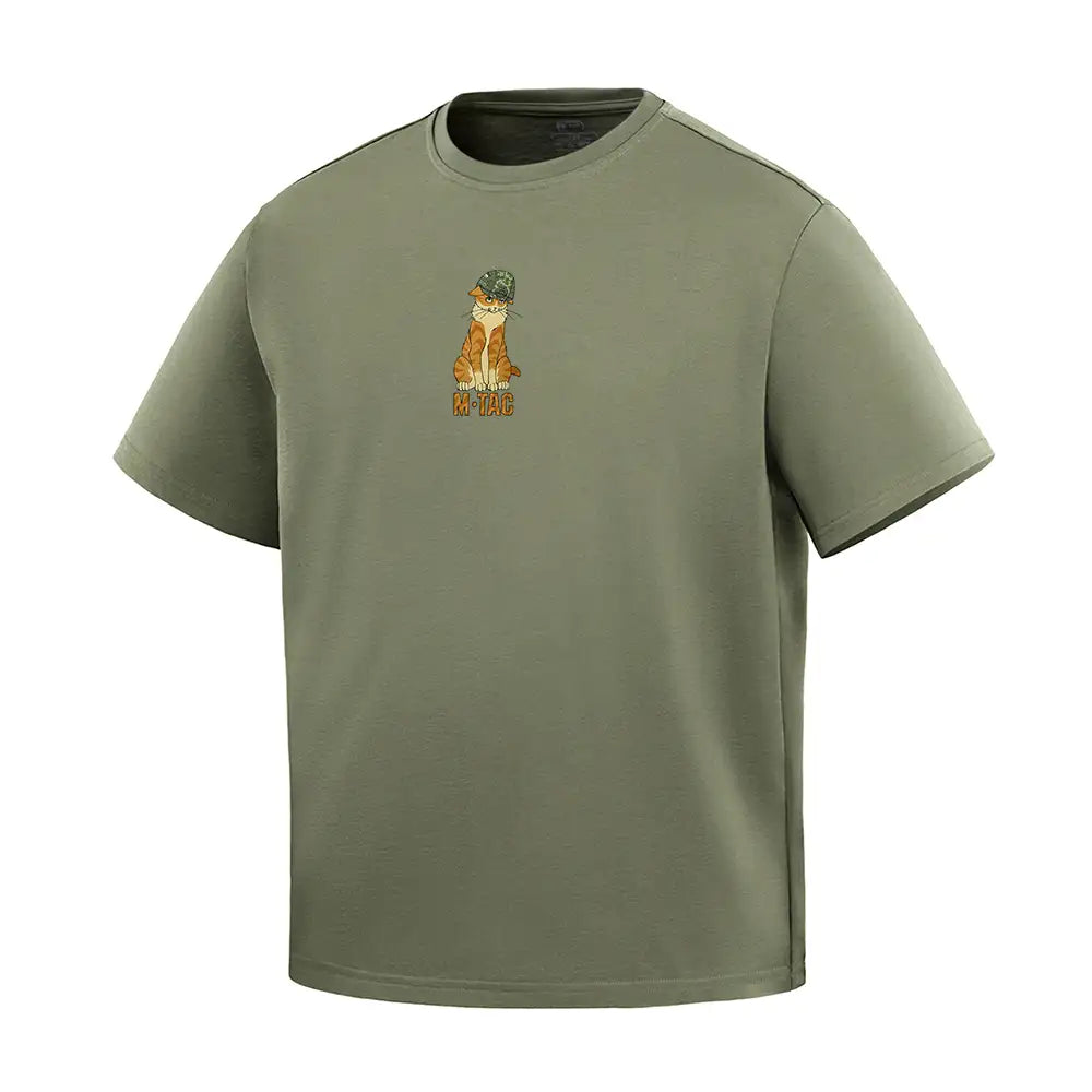 M-Tac T-Shirt Orange Cat Cotton Hard