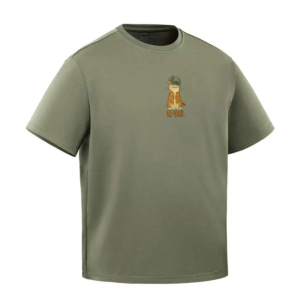 M-Tac T-Shirt Orange Cat Cotton Hard