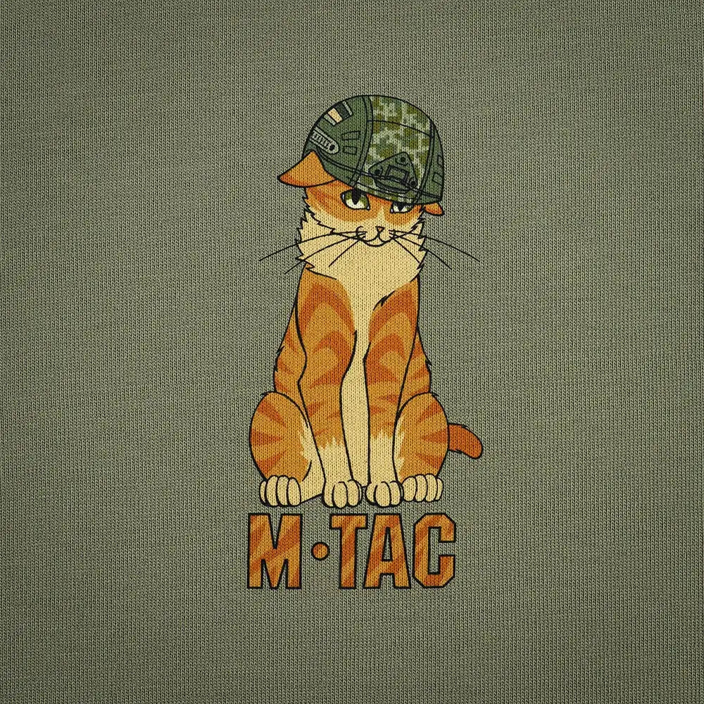 M-Tac T-Shirt Orange Cat Cotton Hard