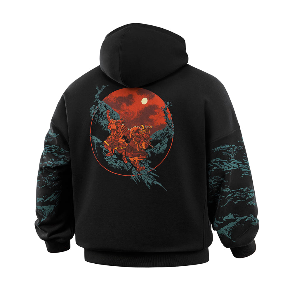 M-Tac Oversized Hoodie Two Samurai Cotton Hard