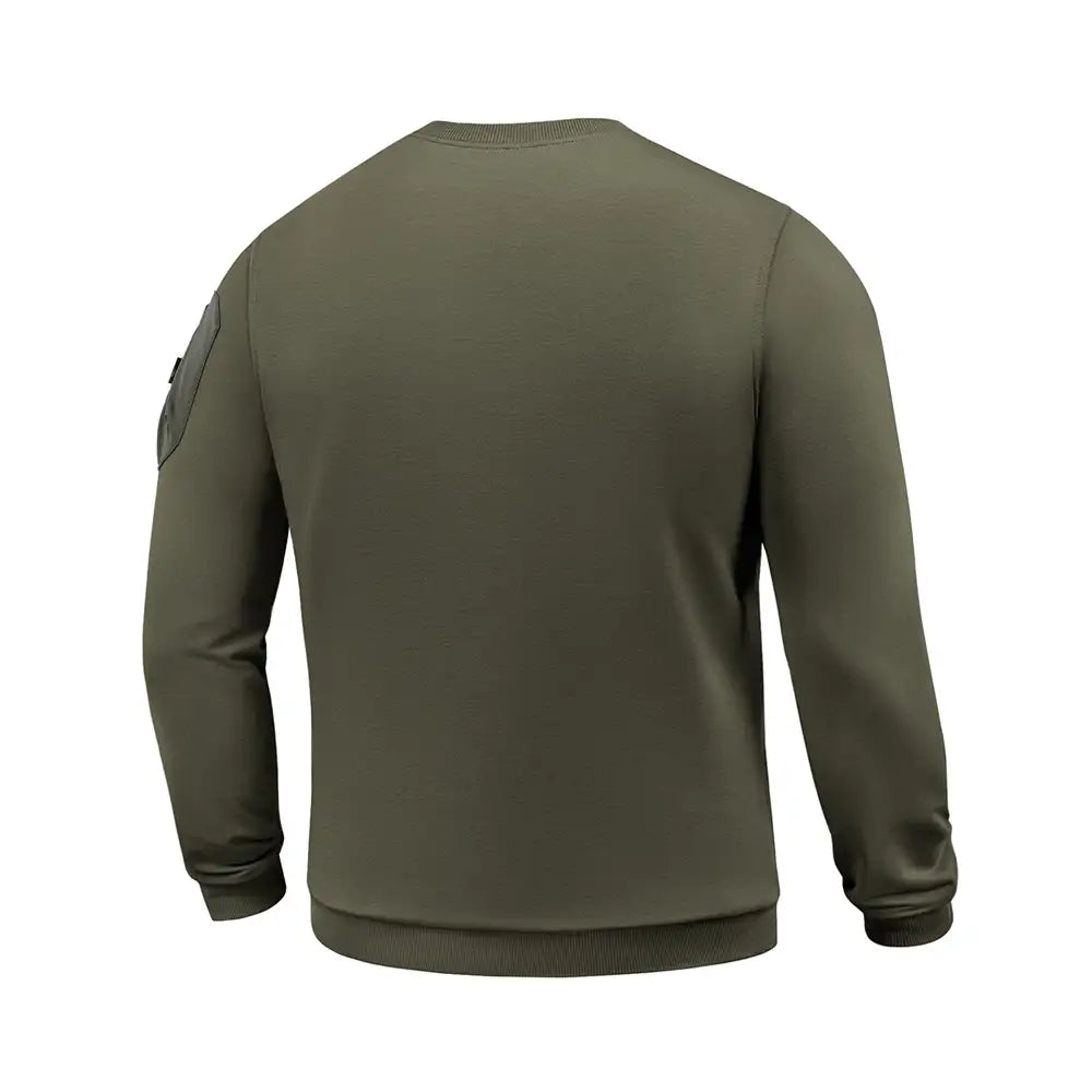 M-Tac Crewneck Sweatshirt Nylon Pocket Cotton Hard