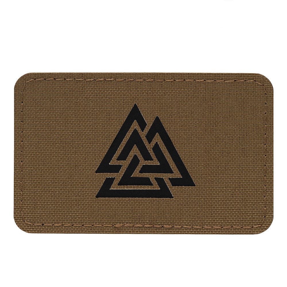 M-Tac patch Valknut horizontal Laser Cut
