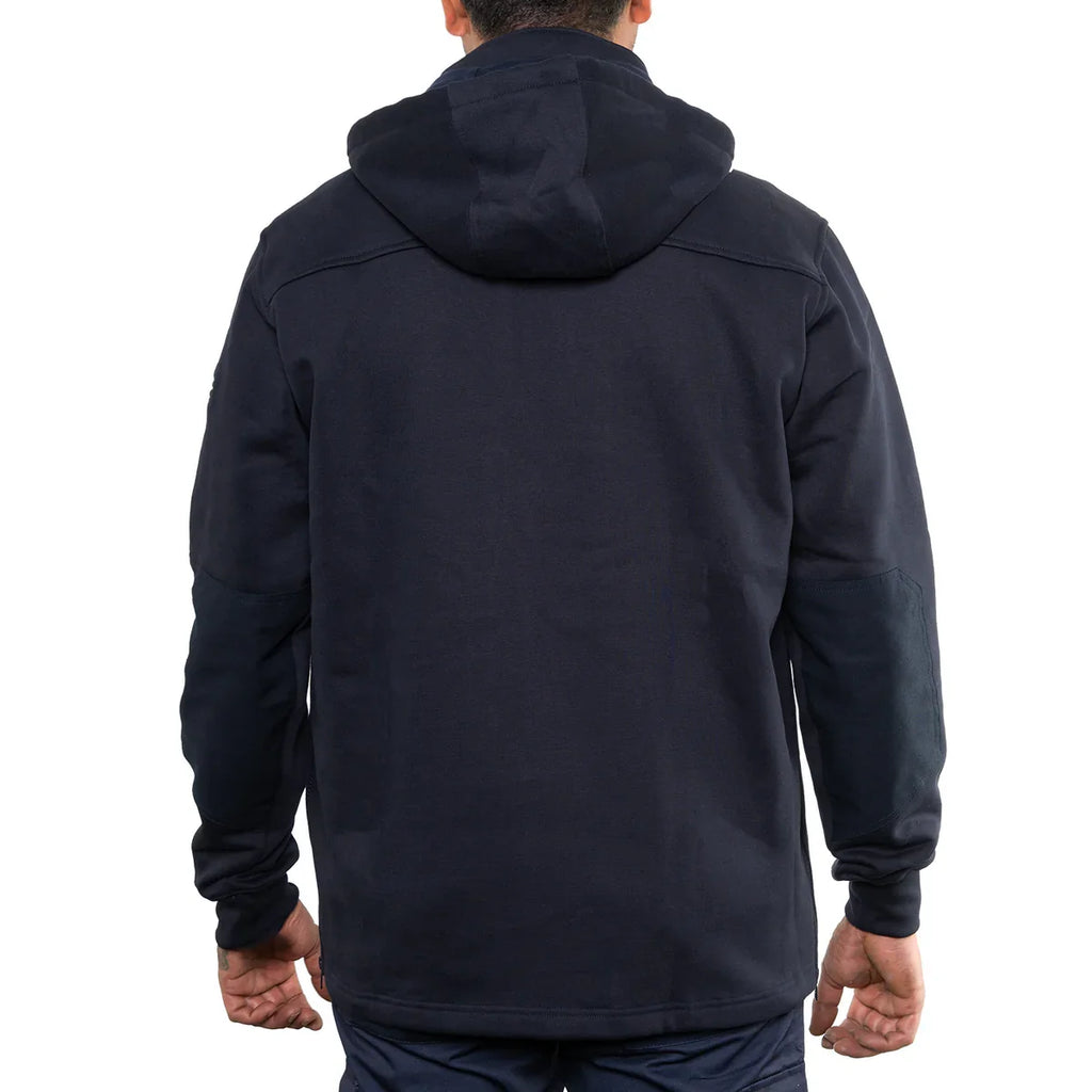 HOODED JOB SHIRT.       8545 – THE NEXT-GEN QUARTER MASTER 1/4 ZIPPED HOODED JOB SHIRT