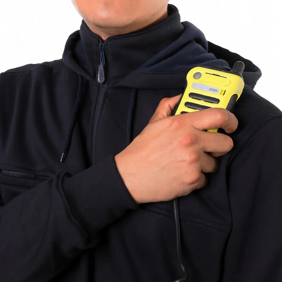 HOODED JOB SHIRT.       8545 – THE NEXT-GEN QUARTER MASTER 1/4 ZIPPED HOODED JOB SHIRT