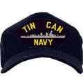US Navy ID Ballcap - Tin Can Navy with Destroyer