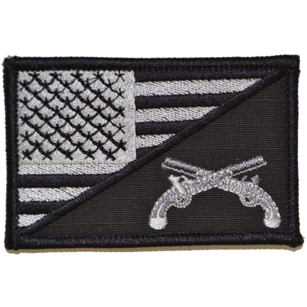 MP Military Police USA Flag - 2.25x3.5 Patch