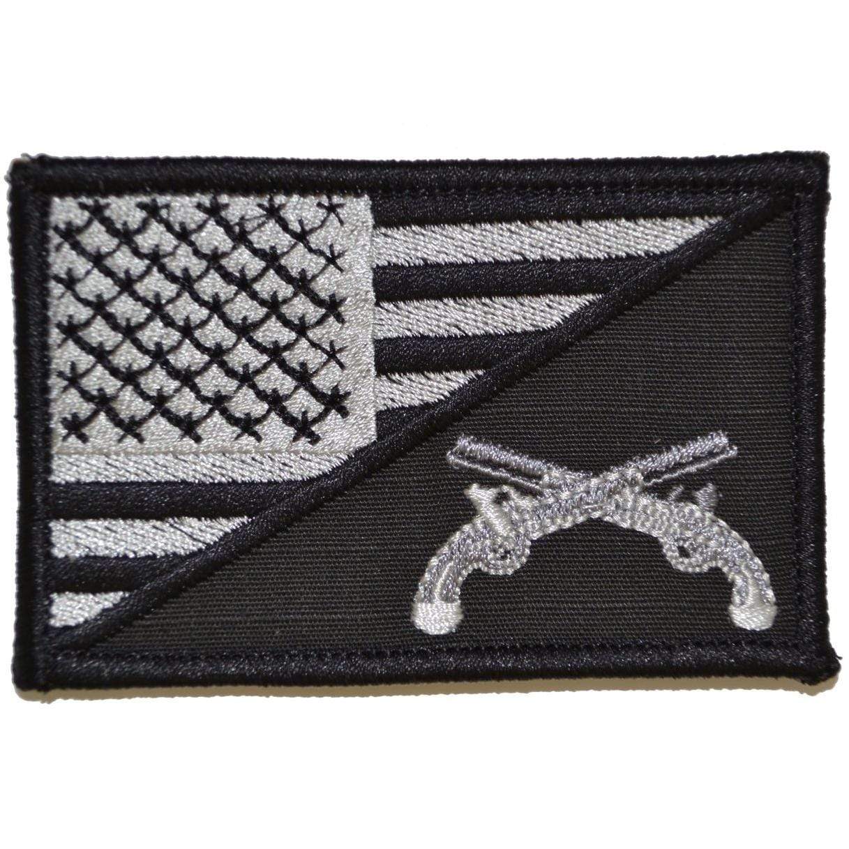 MP Military Police USA Flag - 2.25x3.5 Patch