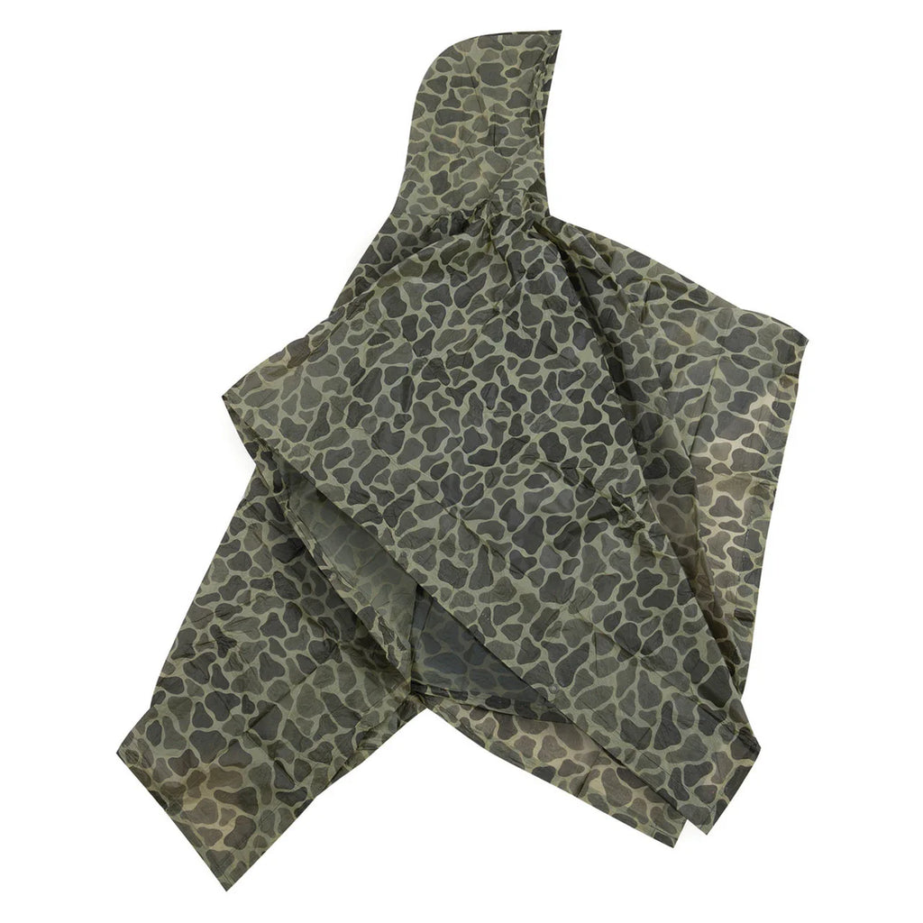 Vinyl Camo Poncho - 52" X 80"
